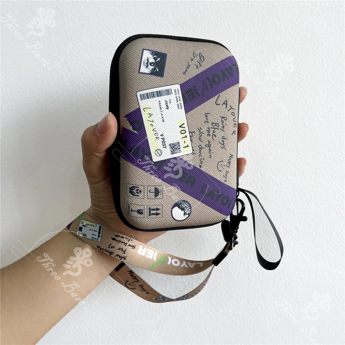 BTS Leather Coin Pouch