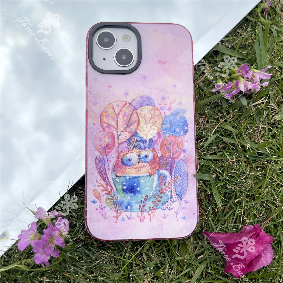 Lovely Silly Cat Case