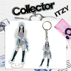 ITZY Collector 2-Piece Acrylic Stand Keychain Set