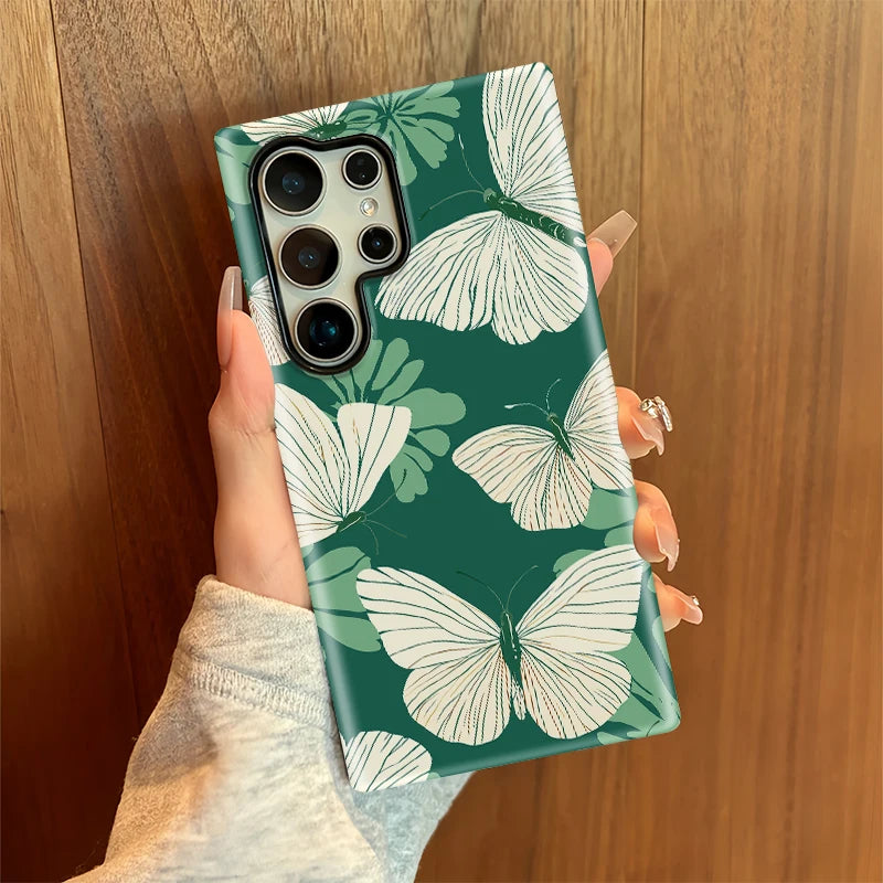 Butterfly Matte Galaxy Case