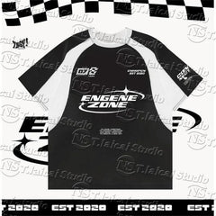 Y2K Moto Graphic Tee