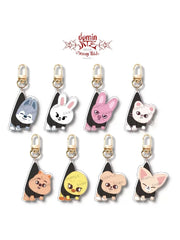 SKZoo™ 2025 Double-Sided Acrylic Keychain – Stray Kids Fan Bag Pendant