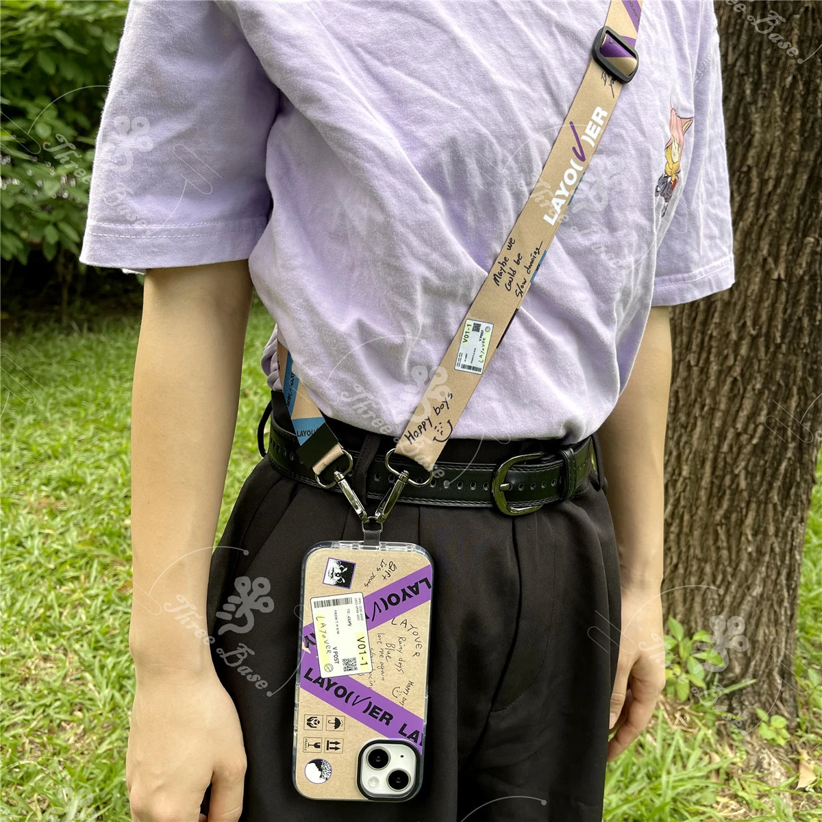 Layover Butter Phone Lanyard