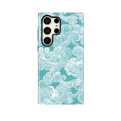 Sea Wave Galaxy Case