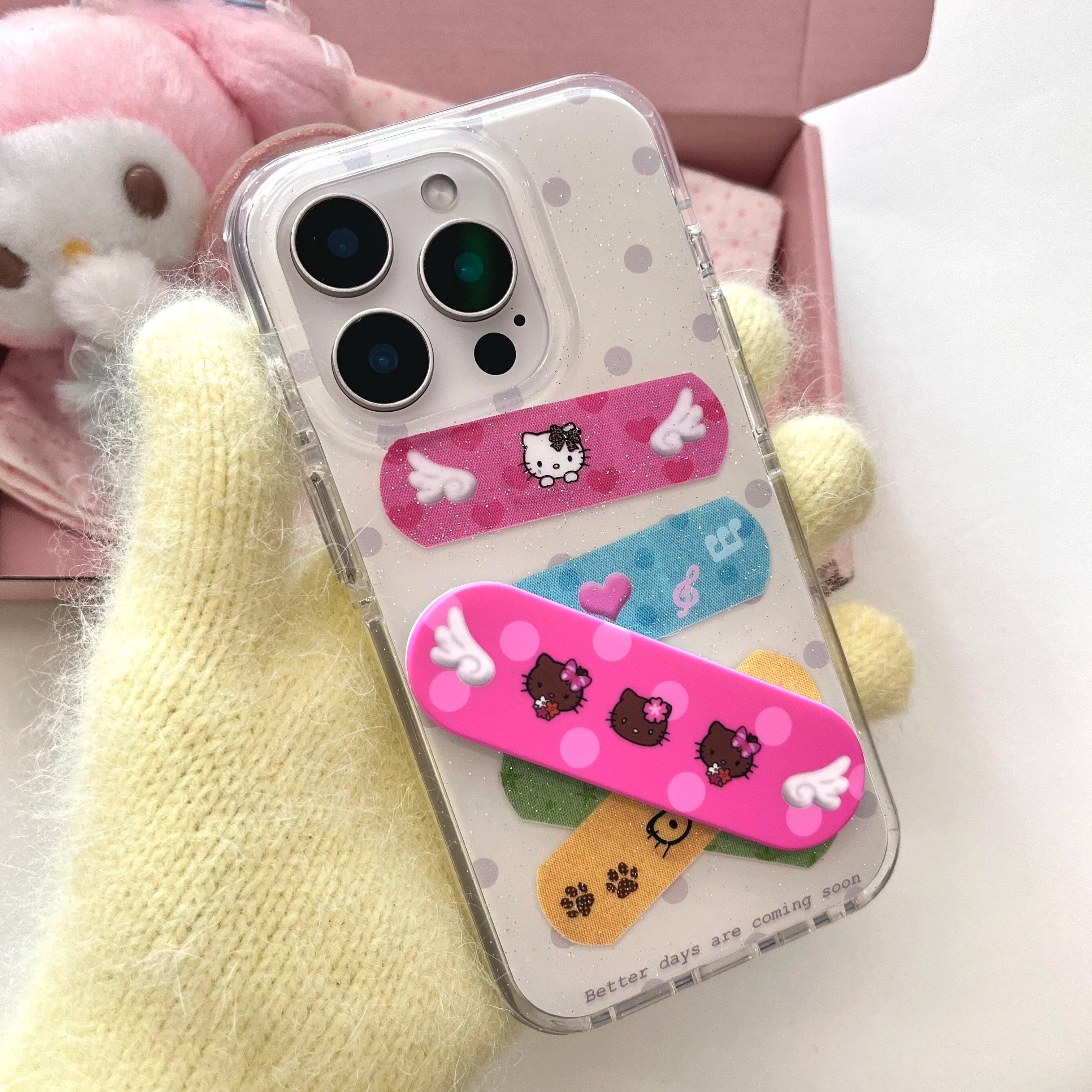 KittyBloom™ Gilded Stand Case