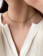 Seungmin Gold Beaded Necklace
