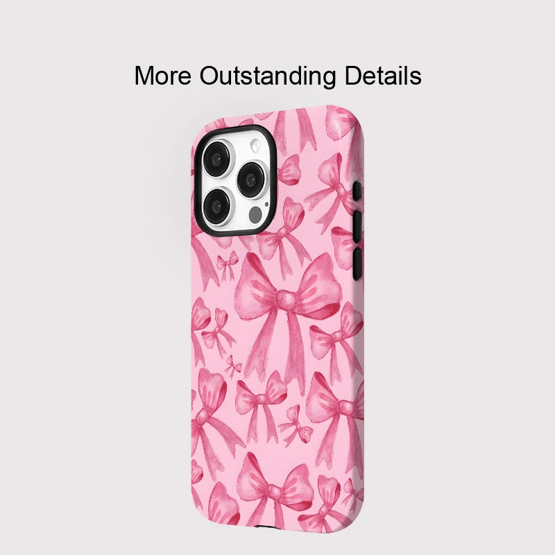 Pink Bow MagSafe Luxe Case