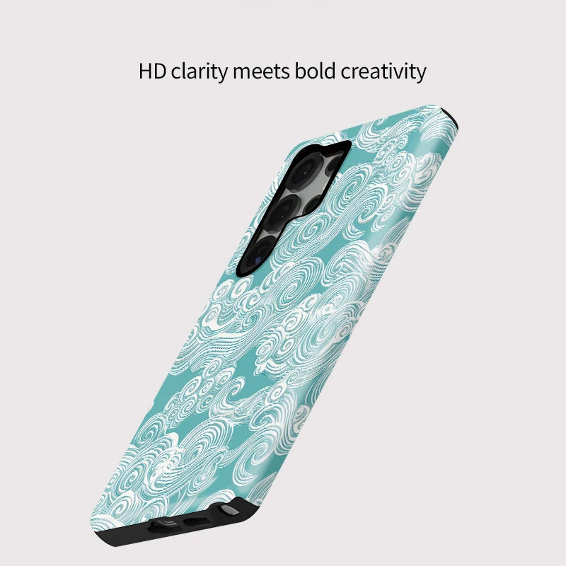 Sea Wave Galaxy Case