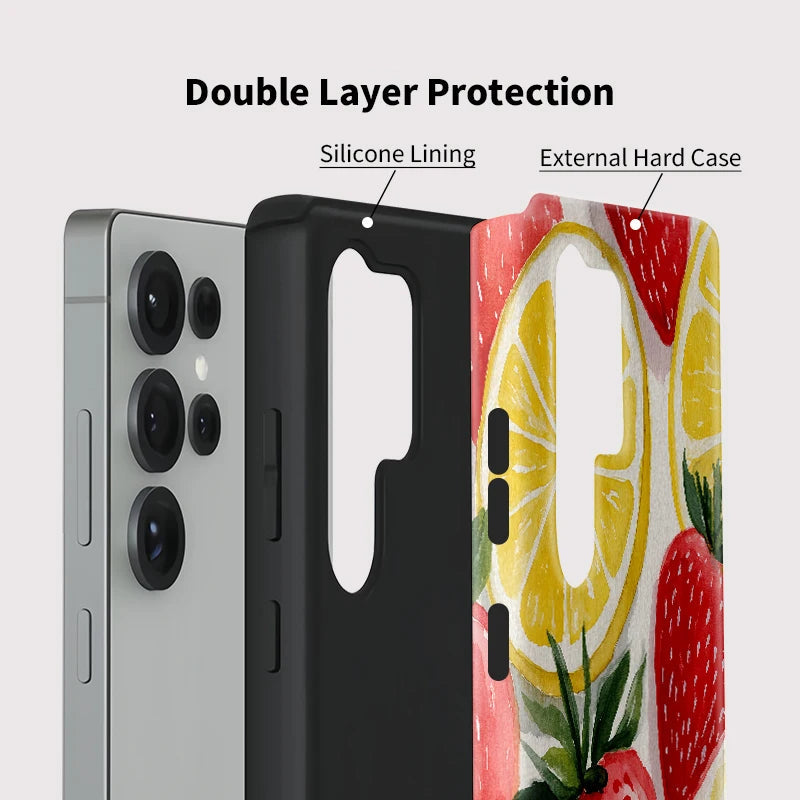 Strawberry Luxe Galaxy Case