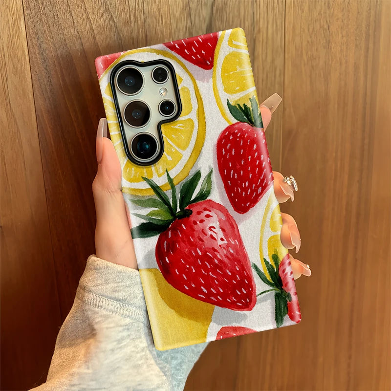 Strawberry Luxe Galaxy Case