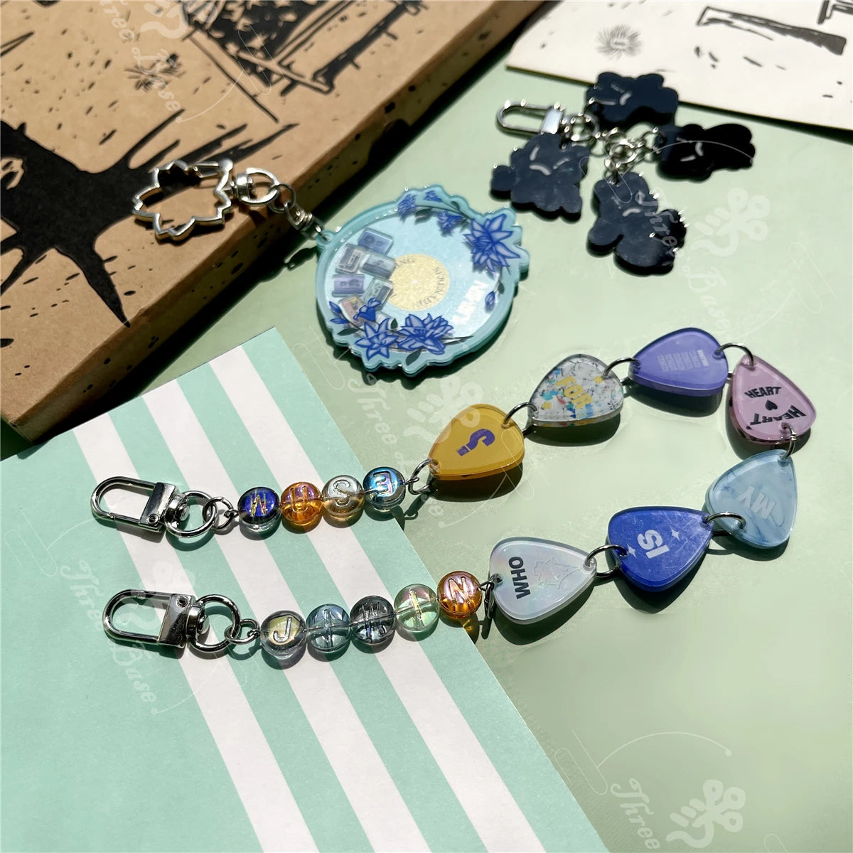 MuseIndigo Signature Keychain