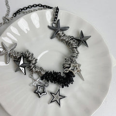 Rami Star Hoops Necklace