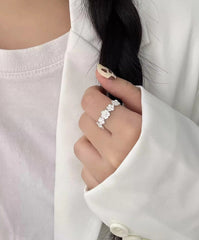 Eunchae Flower Chain Ring