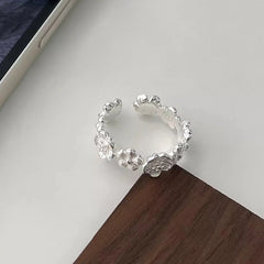 Eunchae Flower Chain Ring