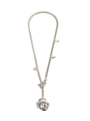 Liz Silver Rose Necklace
