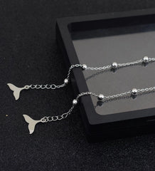 Suga Silver Dolphin Tail Bracelet