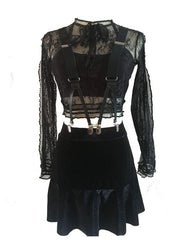 Jennie Lace Top & Skirt Set