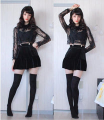 Jennie Lace Top & Skirt Set