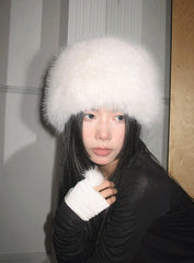 Eunchae Furry Dome Hat