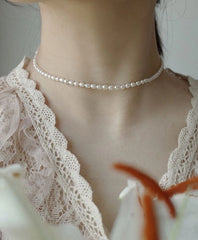 Ahyeon Pearl Choker Necklace