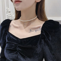 Asa Pearl Choker Necklace