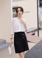 Beomgyu Chiffon Blouse