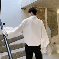 Jeongin Vintage Ruffle Blouse