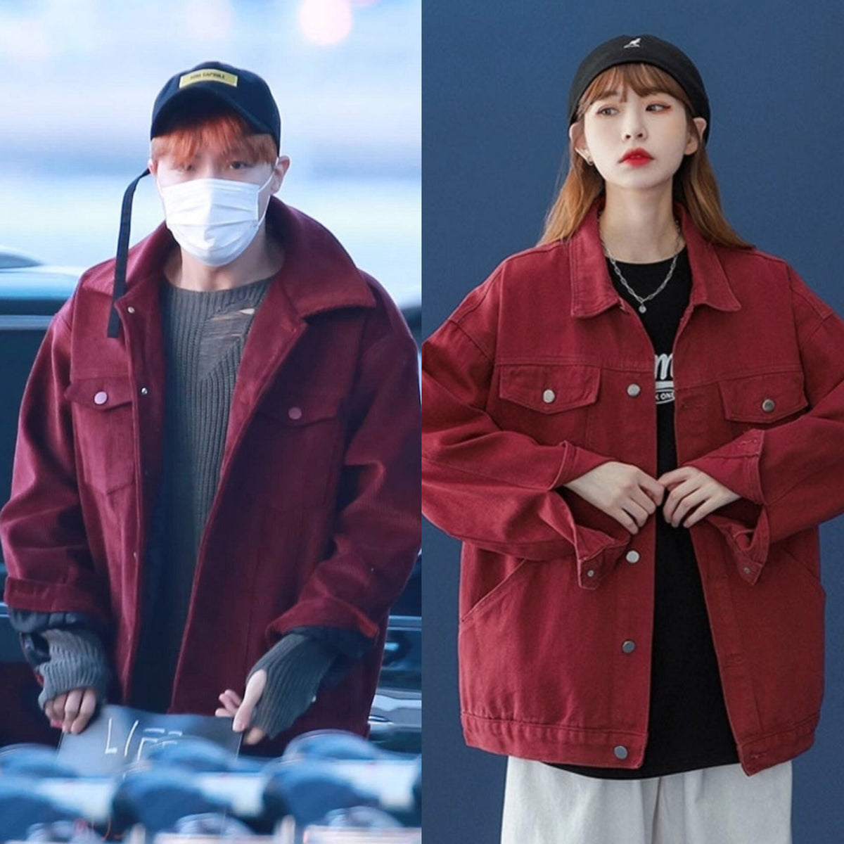 J-Hope Pocketed Denim Jacket