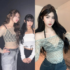 Belle Floral Plaid Top