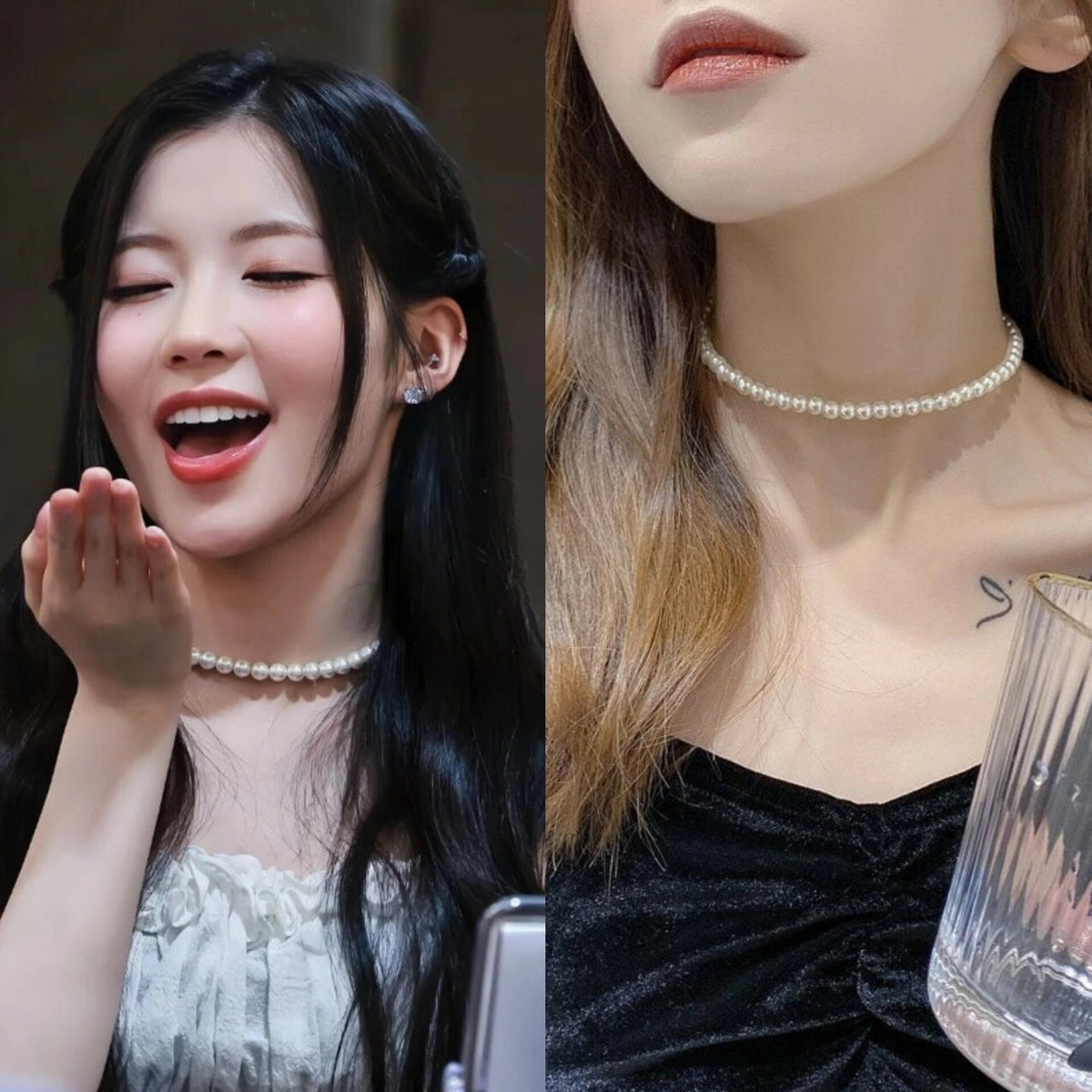 Asa Pearl Choker Necklace