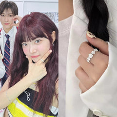 Eunchae Flower Chain Ring