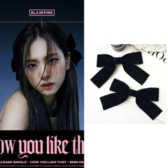 Jisoo Big Black Bow