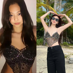 Jennie Sheer Floral Top