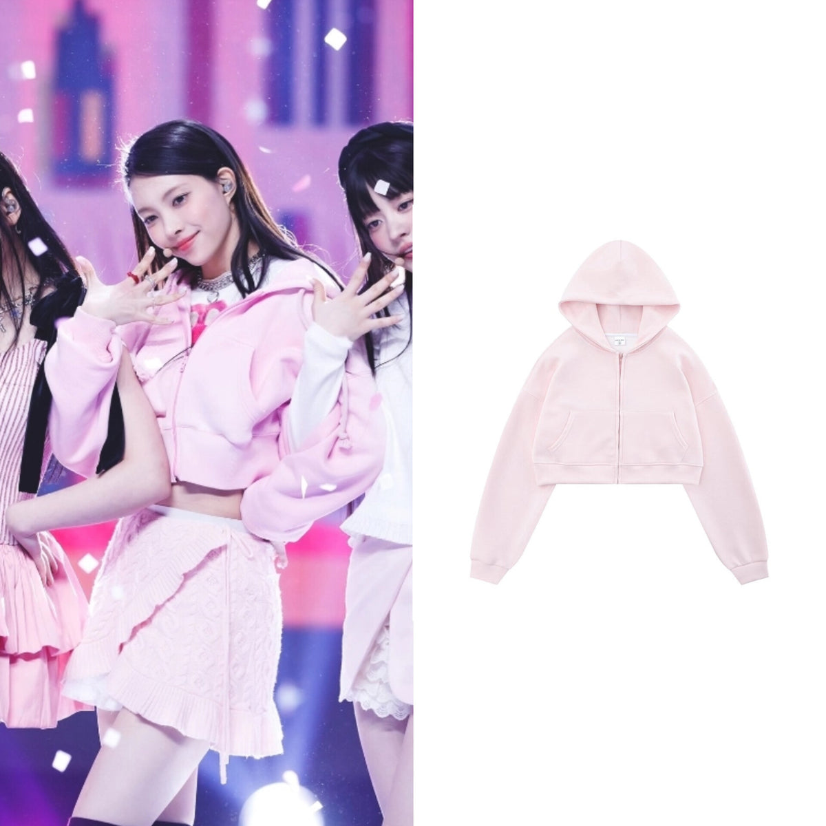 Yunah Short Hooded Jacket