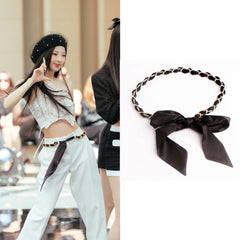 Ruka Silk Chain Scarf Belt