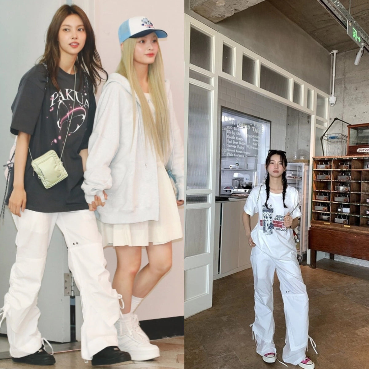 Yunah Ruched Sides Pants