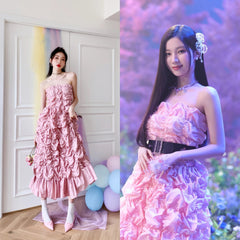 Asa Crumpled Puffy Dress