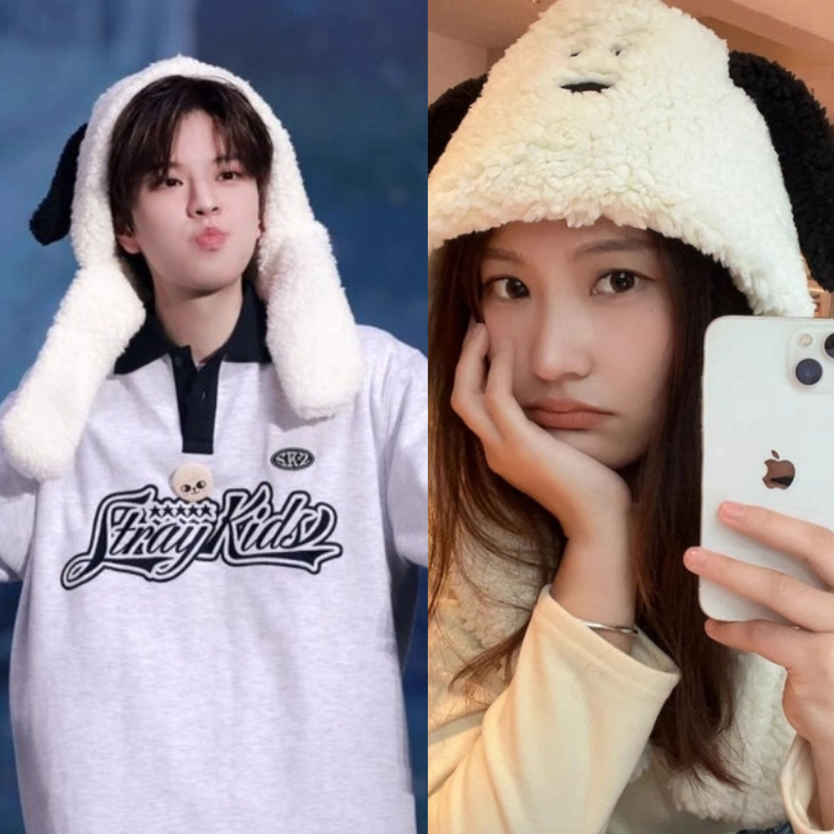 Seungmin Fluffy Ears Hat
