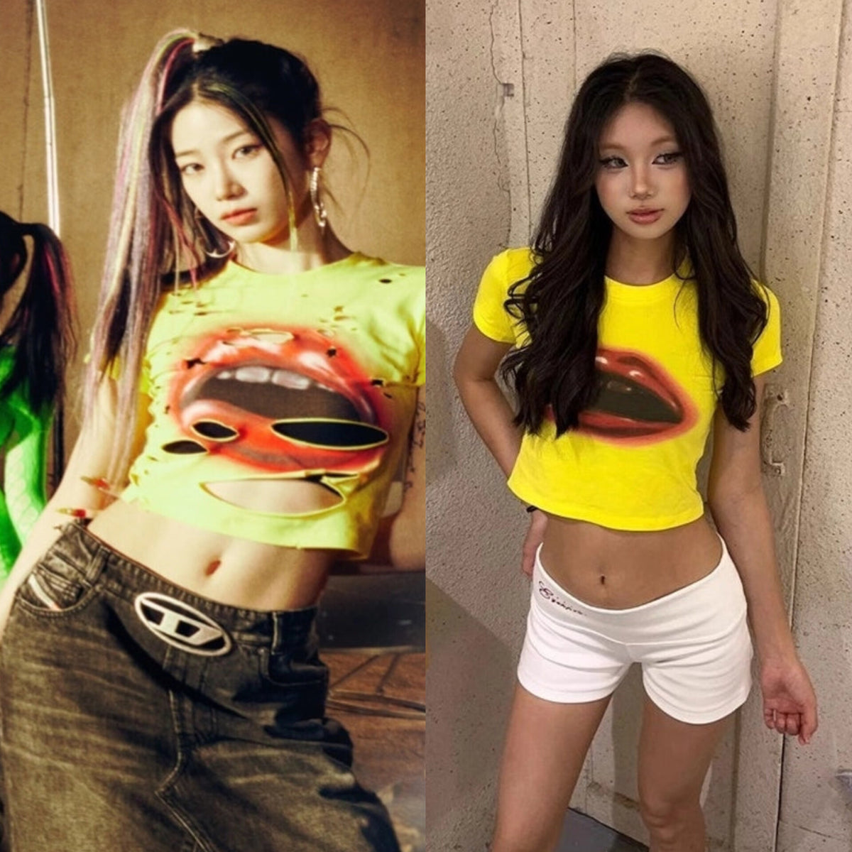 Kazuha Lip Print Tee