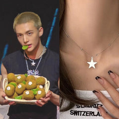 Hyunjin Star Pendant Necklace
